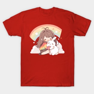 girl rabbit T-Shirt